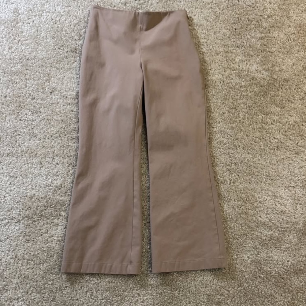 Stylish Tan Flared Pants